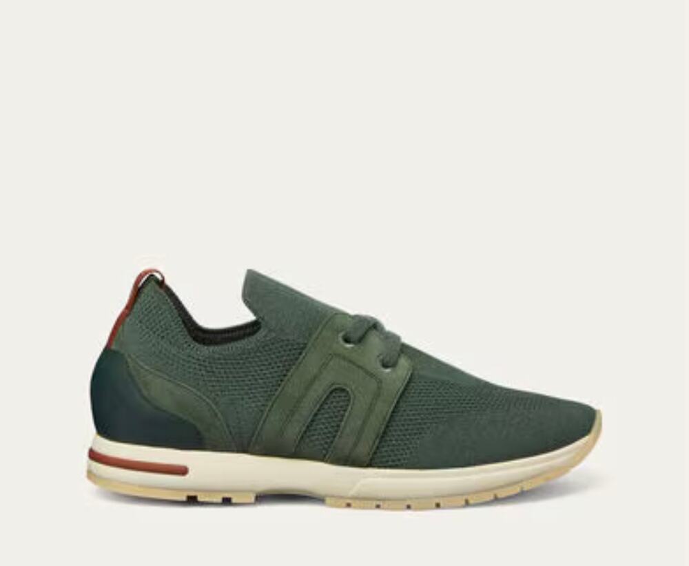 Loro Piana 360 LP Flexy Walk Sneakers EU 38 Green